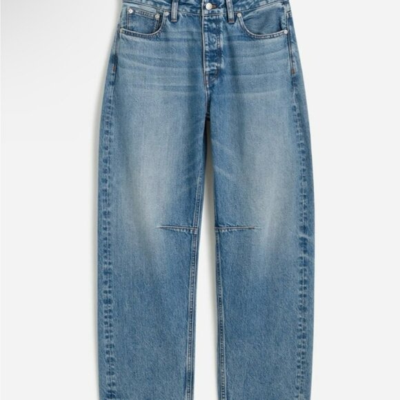 Madewell The Curvy Darted Barrel-Leg Jean size 28 - Picture 5 of 10